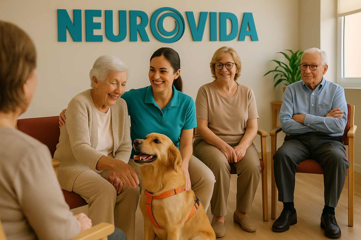 Sesión de apoyo psicológico individual en sala de terapia de Neurovida