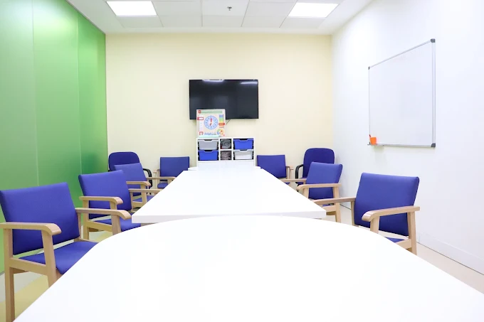 Sala de terapia cognitiva y ocupacional
